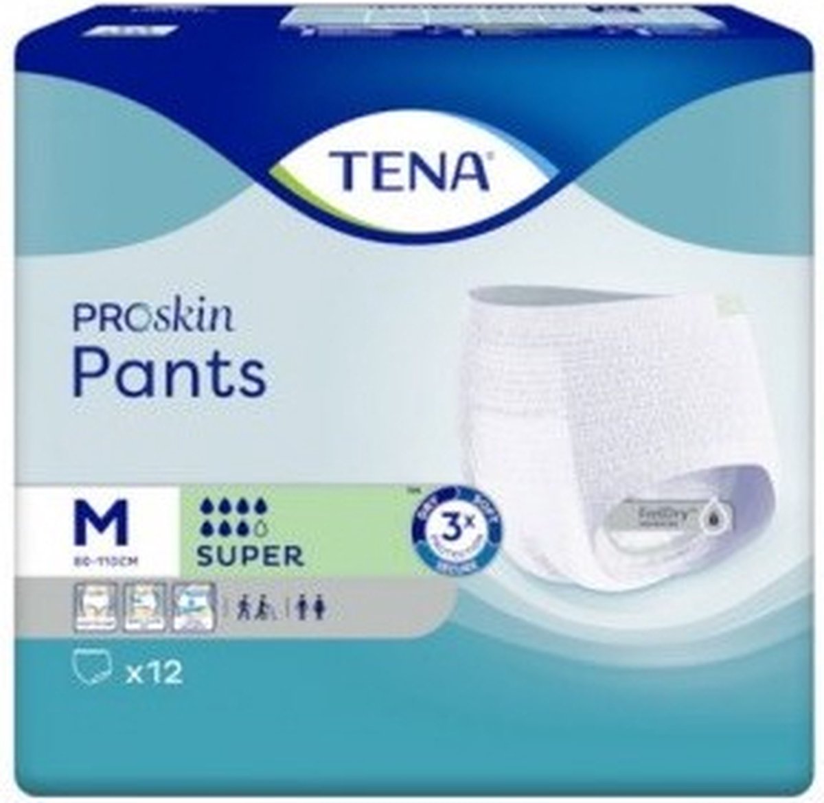 Goedkoopste TENA Pants Super Medium - Karton van 48 incontinentieslips