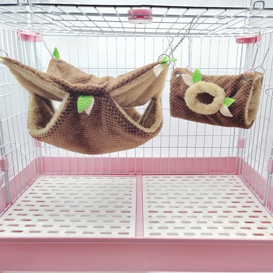 QeeHeng Hangmat voor kleine dieren, schommelbed voor