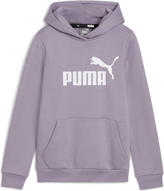 PUMA ESS Logo Hoodie FL G Pull Filles - Plum Pâle - Taille 164