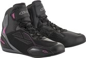 ALPINESTARS STELLA FASTER-3 BLACK DARK GRAY FUCHSIA DRYSTAR SHOES 9.5 - Maat - Laars