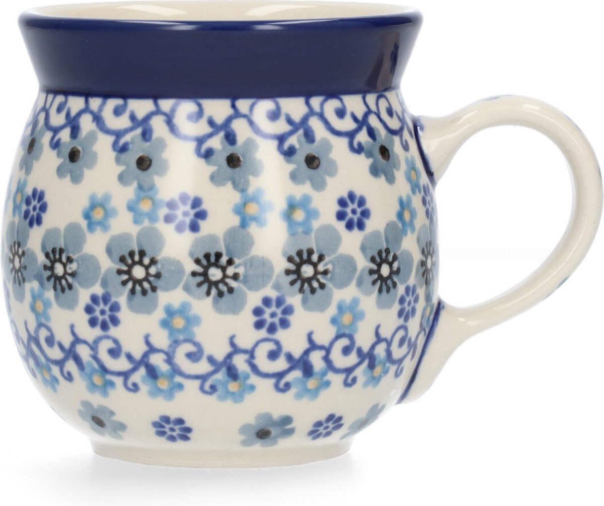 Bunzlau Castle | Boeren mok 240 ml - Winter Garden | Handgemaakt | Koffie beker | kop