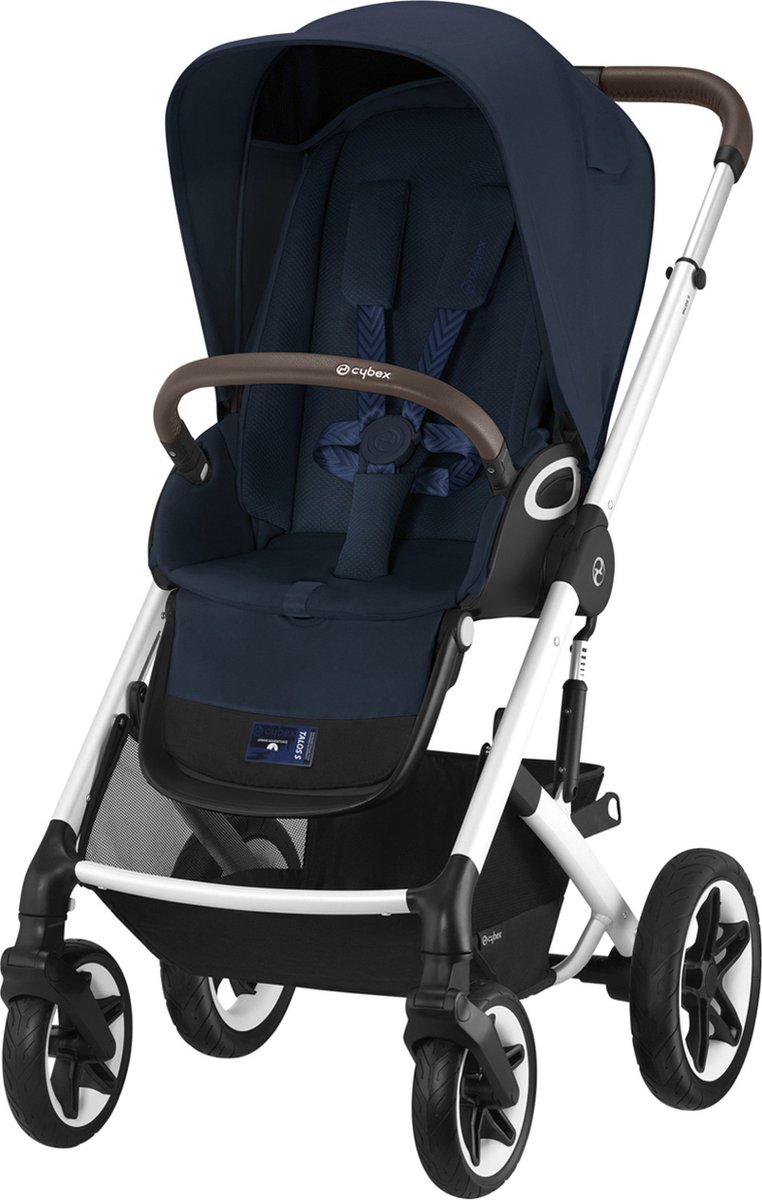 Cybex Talos S Lux Kinderwagen - Zilver Frame - Ocean Blue