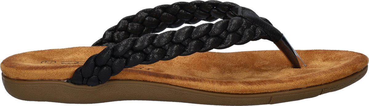 Dolcis dames sandaal - Zwart - Maat 38