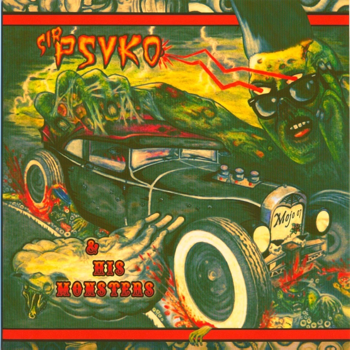 Sir Psyko & His Monsters - Zombie Rock (CD)