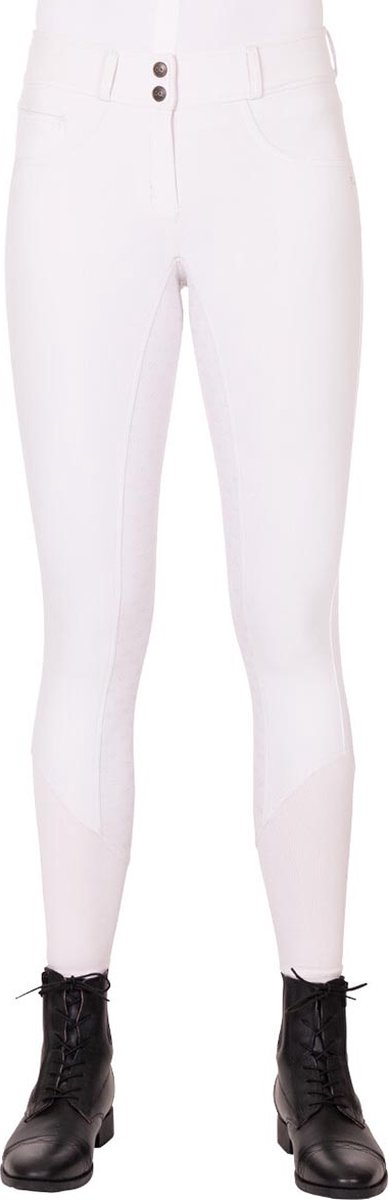 PresTeq Rijbroek PerformNow Full Grip Wit - 38
