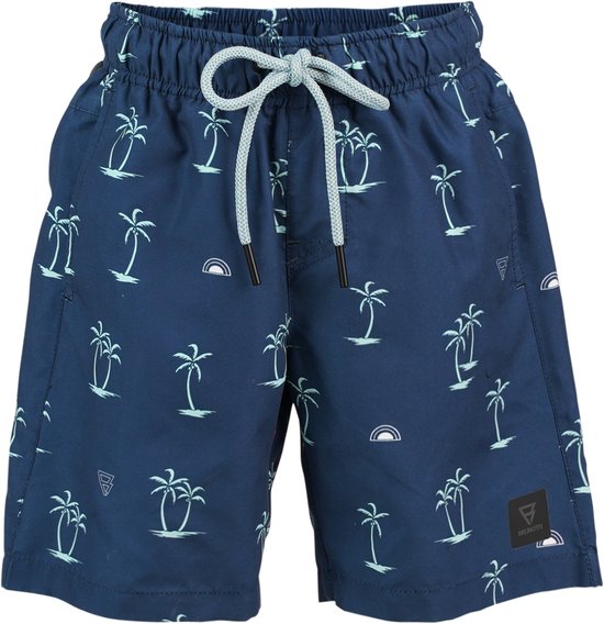 Brunotti Crunsy Jongens Zwem Short - Zwembroek - Blauw - 176