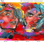 Sync | Miriam Vleugels - Papier peint - That Look - 300 cm de large - 265 cm de haut