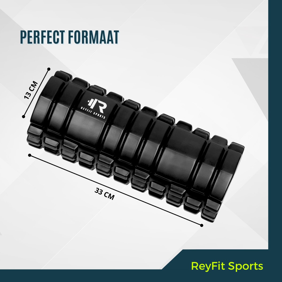 ReyFit Sports Foam Roller - Triggerpoint Massage thumbnail 6