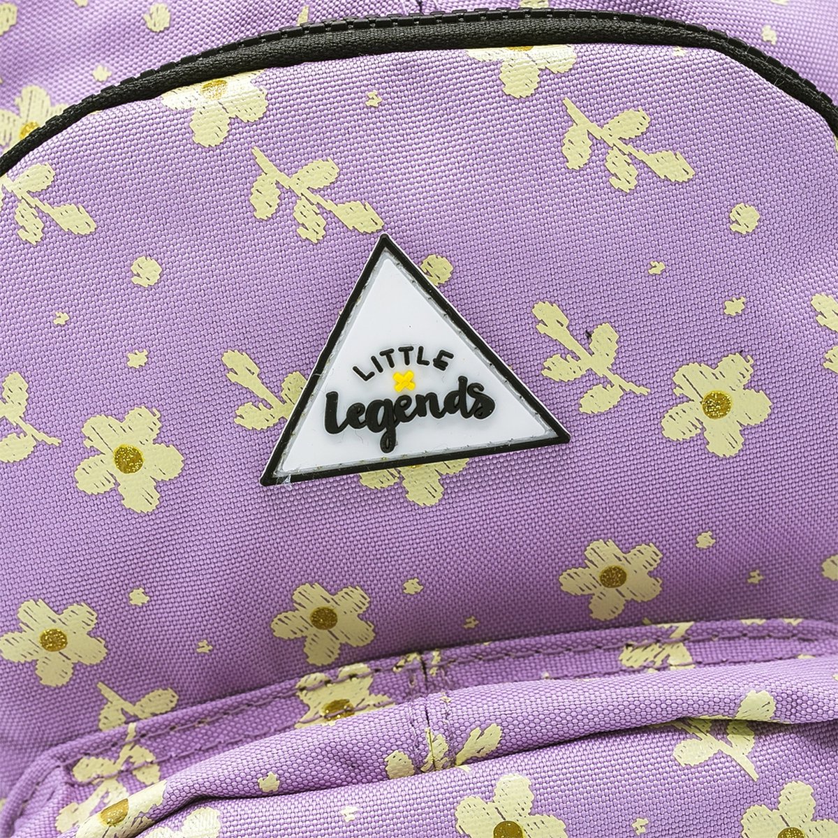 LITTLE LEGENDS BACKPACK S LILA FLOWER – foto 2