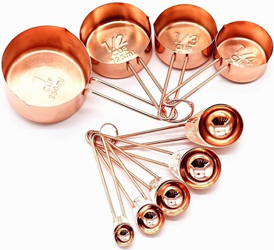 7 Stück Edelstahl Magnetische Messlöffel Set Bestseller Messlöffel für Kaffee, G