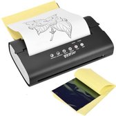 Printer de tatouage Tades® - Deluxe - Printer thermique - Printer de pochoir de tatouage - Printer de pochoir - Pochoir de tatouage