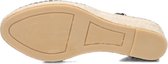 Ayana Dames Espadrilles Yu689 Zwart - Maat 37