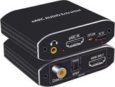 NÖRDIC SGM-236 HDMI 2.1 Audio Extractor - eARC/ARC - 7.1 Audio - Van HDMI eARC naar HDMI Audio/Coaxiaal/SPDIF/AUX