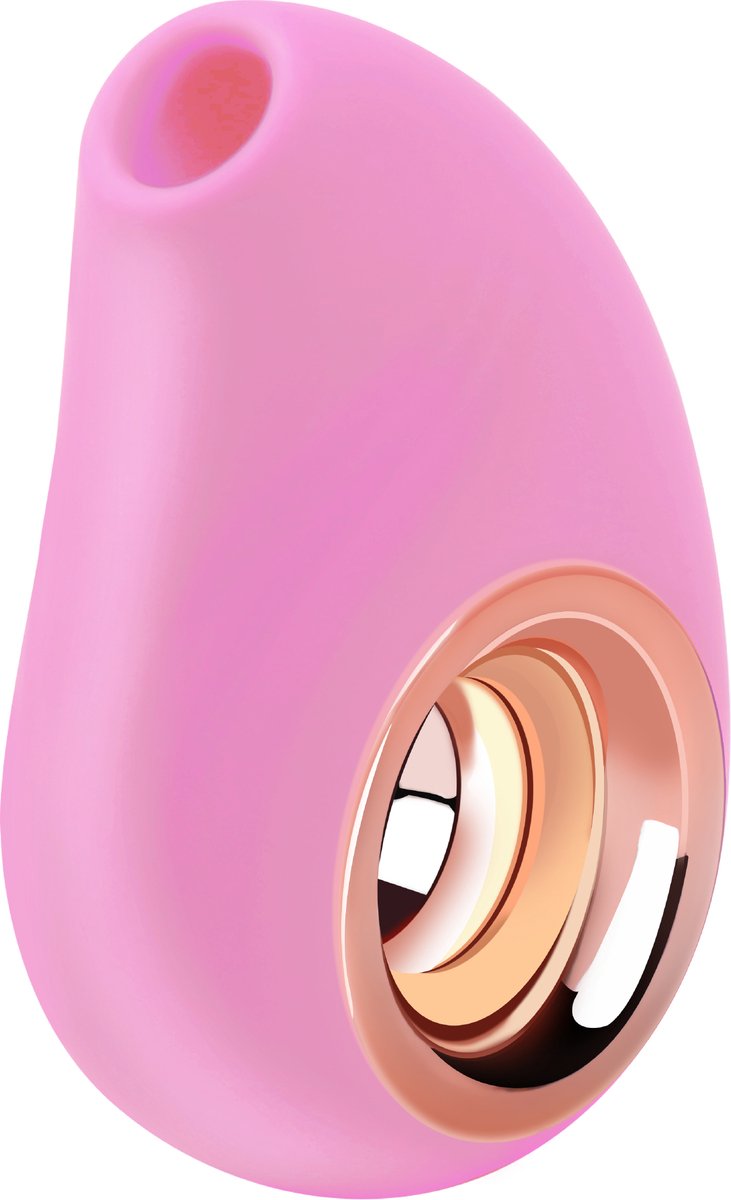 Goedkoopste Cupitoys® Luchtdruk vibrator - 10,2cm - Lichtroze - 12 standen - Vibrators voor vrouwen en mannen - Sex toys voor vrouwen en mannen