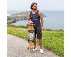 Osprey Eagle 42” Twin Tip Longboard - Drop-Through Trucks - ABEC 9