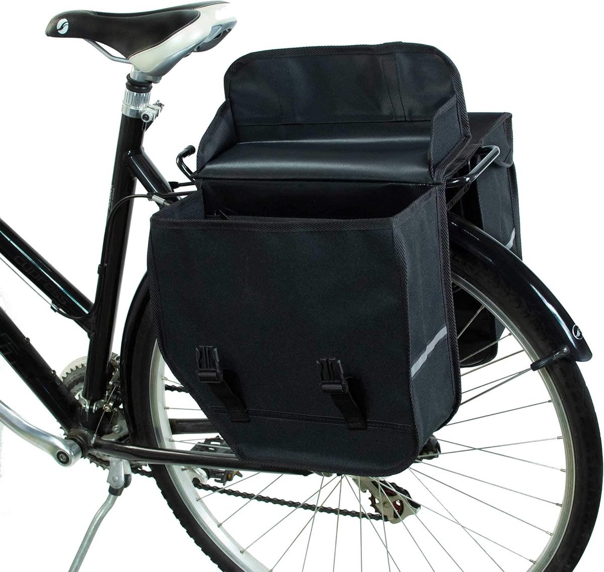 Dubbele Fietstas - Waterdicht / VEEL BAGAGERUIMTE - fietsen winkelen