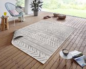 Flycarpets Omkeerbaar Vloerkleed - Biri - Grijs / Creme - 200x290 cm