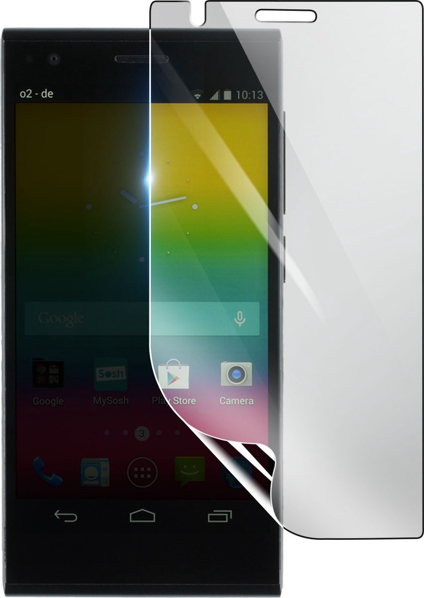 3mk, Geschikt voor Sosh Mobile, Schokbestendige Hydrogel Screenprotector, Transparant