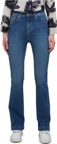 WB Jeans Dames flare Jeans Mid Blue - 27/32
