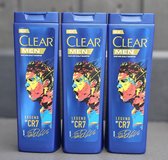 Clear Men Shampoo - Legend by CR7 -Anti-Roos Shampoo 3x400ml