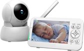 Babyfoon met Camera - Baby Monitor - 5 Inch HD Scherm - Op afstand bestuurbaar - Bestseller