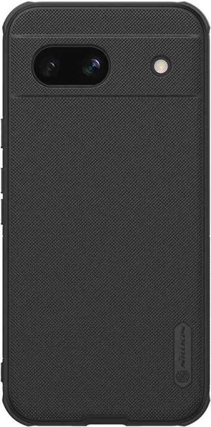 Nillkin Super Frosted Shield Google Pixel 8a Hoesje Back Cover Zwart