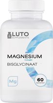 Magnesium Glycinate - 60 Tabletten - 150mg elementair magnesium Bisglycinaat / Glycinaat - Luto Supplements