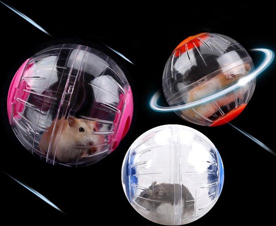 Hamster loopbal - grappige transparante bal voor fretten | stille fitnesswiel speelgoedauto | Grappige transparante bal voor hamsters