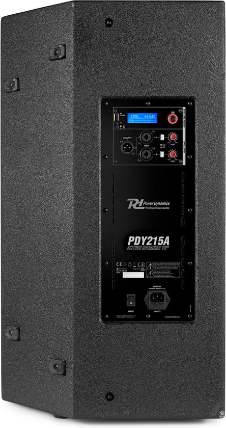 Power Dynamics - PDY215A - Actieve speaker - 15 inch- 800 Watt - DSP - Bluetooth - Power Dynamics