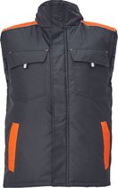 Cerva MAX VIVO bodywarmer 03030166 - Zwart/Oranje - XXL