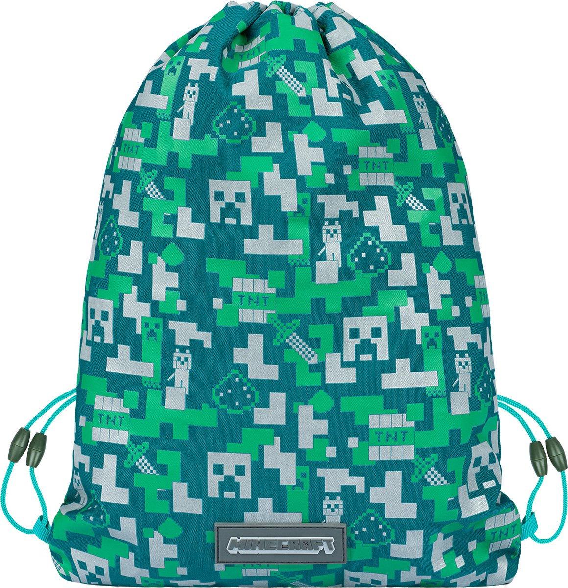 Minecraft Gymtas Silver Creeper
