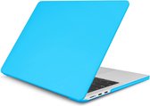 Laptophoes - Geschikt voor MacBook Air 2022 Hoes - Case voor 13.6 inch Air met M2 Chip (2022) - Model A2681 - Mat Lichtblauw