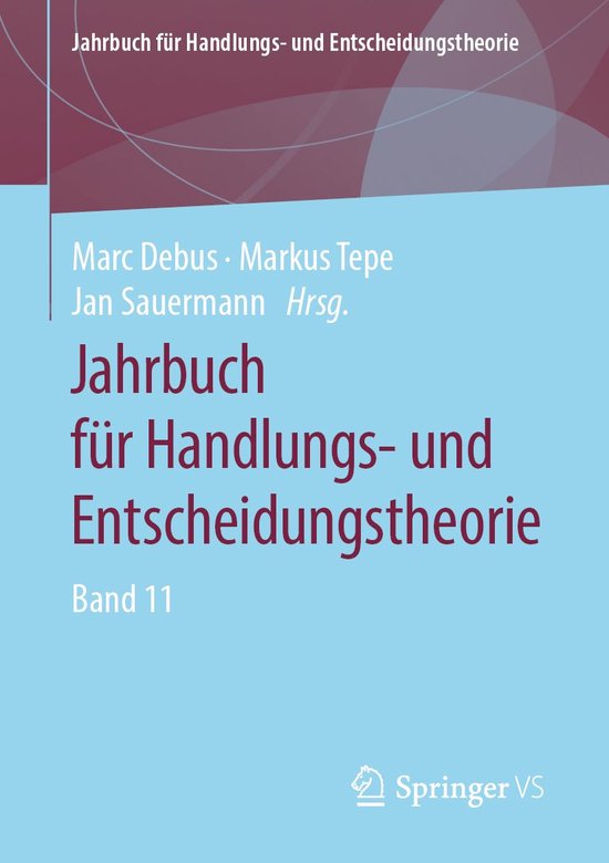 Social Science and Law (German Language) - Jahrbuch für Han ... - cover