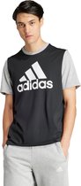 adidas Sportswear Essentials Big Jersey Big Logo T-shirt - Heren - Zwart- S