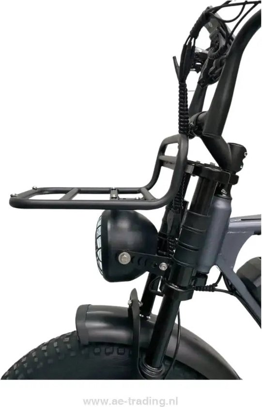 Voorrekje Fatbike V20 Zwart Origineel Bagagedrager