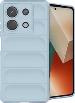 iMoshion Hoesje Geschikt voor Xiaomi Redmi Note 13 (5G) Hoesje Siliconen - iMoshion EasyGrip Backcover - Lichtblauw