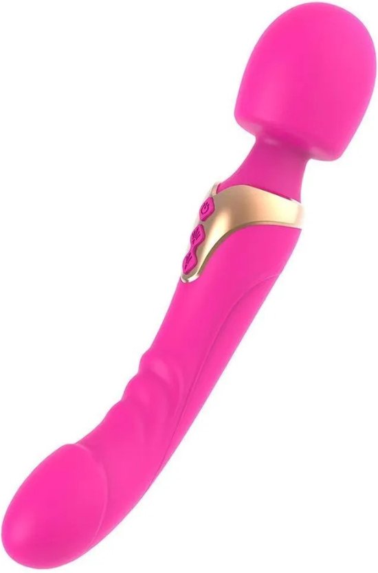 Dildo Voor Vrouwen - 25Cm - G-spot mastrubator - 20 Standen - Sex Toys -  Dubbel Het... | bol