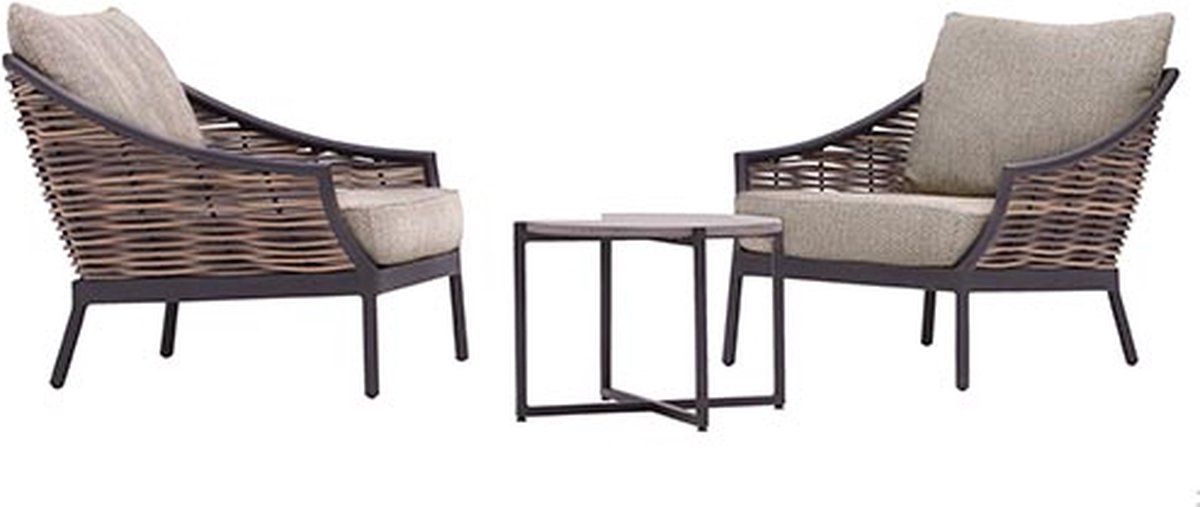 Apple Bee Milou Lounge Garden Chair - Willow