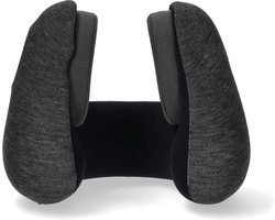 Nedis Draadloze Over-ear Koptelefoon - Reiskussen - Batterij 1 werkingstijd standaard verbruik: 660 min - Ingebouwde microfoon - Drukbediening - Ondersteuning voor spraakbesturing - Volumebediening