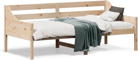 Slaapbank met lades zonder matras 75x190 cm wit | -nl Slaapbank met lades zonder matras 75x190 cm wit | -nl