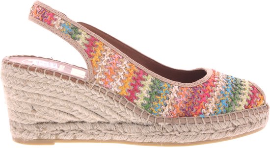 Dames Pumps Viguera 1955 Crochet Camel Multi - Maat 37