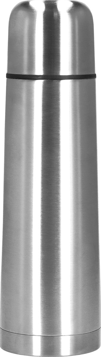 Springos Thermosfles - Thermoskan - 1000 ML - RVS - Zilver