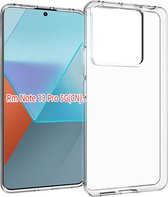 Xiaomi Redmi Note 13 Pro 5G Hoesje - MobyDefend Transparante TPU Gelcase - Volledig Doorzichtig - GSM Hoesje - Telefoonhoesje Geschikt Voor Xiaomi Redmi Note 13 Pro 5G