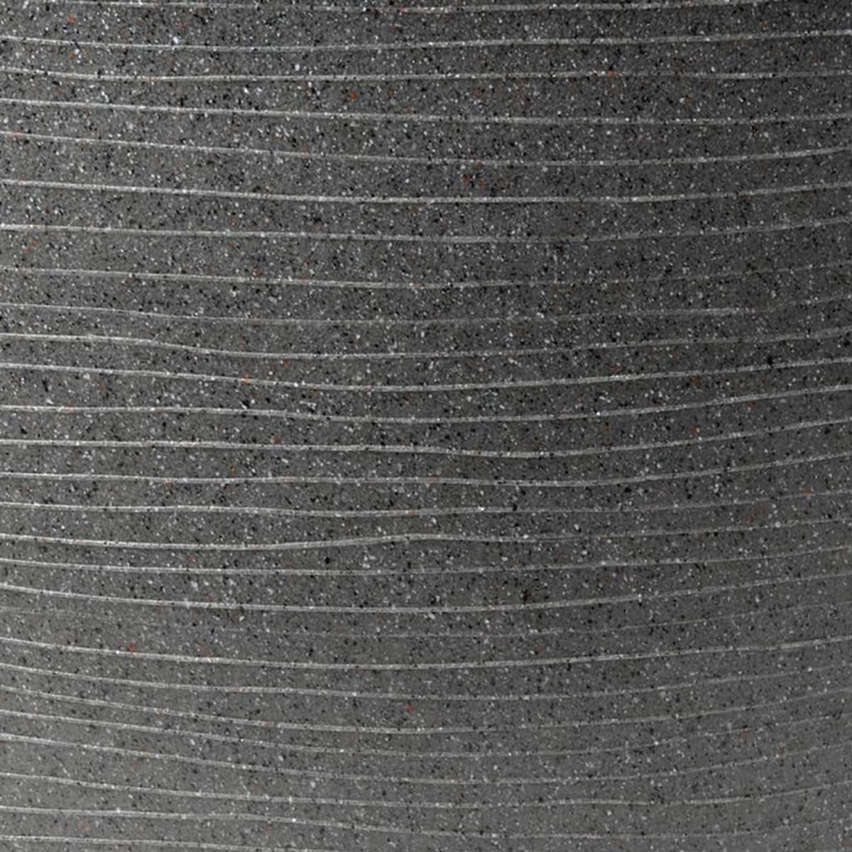 Capi Europe Jardinière rectangulaire basse Arc Granite - 90x35x40 - Anthracite