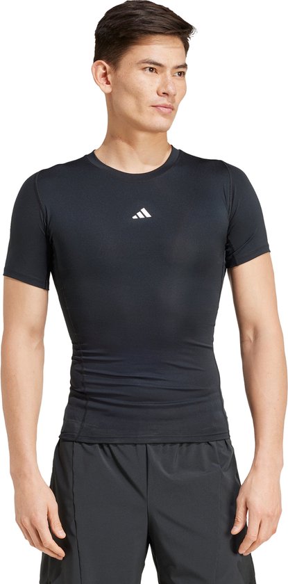 adidas Performance T-shirt de training compression TECHFIT - Hommes - Noir - XS