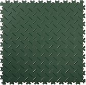 PVC kliktegel diamant | Groen | Set 10 tegels | Per 2,5m² | 50x50cm | Dikte 4mm
