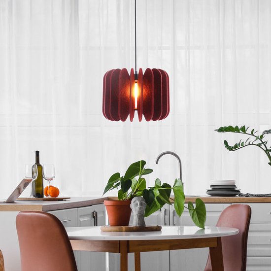 Loods 5 - Hanglamp Adams 50 cm dark red