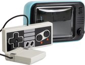 Silvergear Mini console de jeu avec Jeux - TV avec Jeux vidéo Arcade rétro - 240 Spellen - Blauw