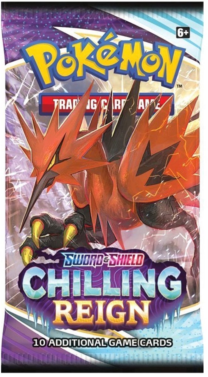 Pokémon Sword & Shield Chilling Reign Booster Pack - Pokémon