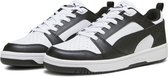 PUMA Rebound v6 Low Unisex Sneakers - Wit/Zwart - Maat 43